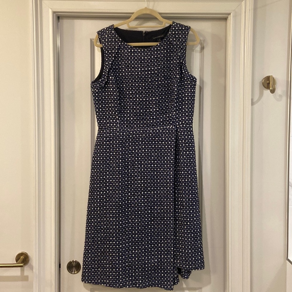 Stunning tweed cocktail dress perfect for winter